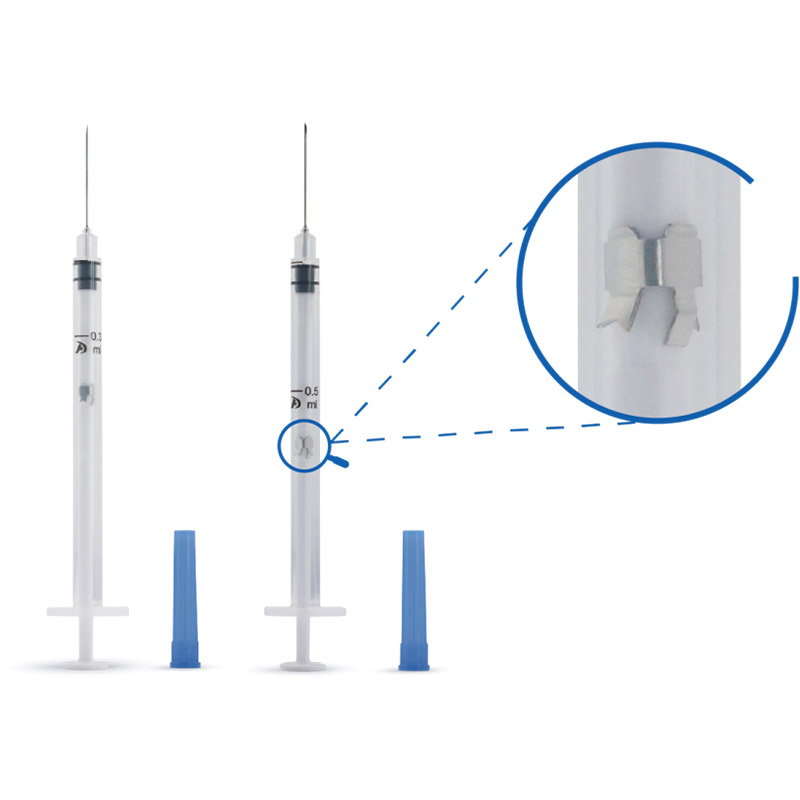 Disposable Auto-Disable Syringe With Fixed Dose